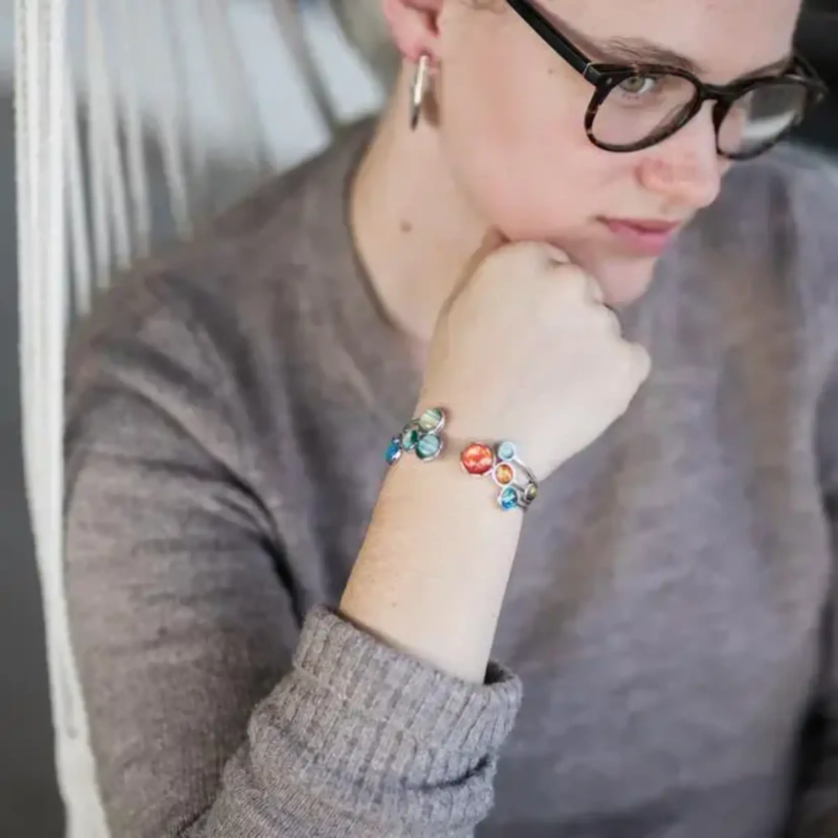 Solar System Cuff Bracelet