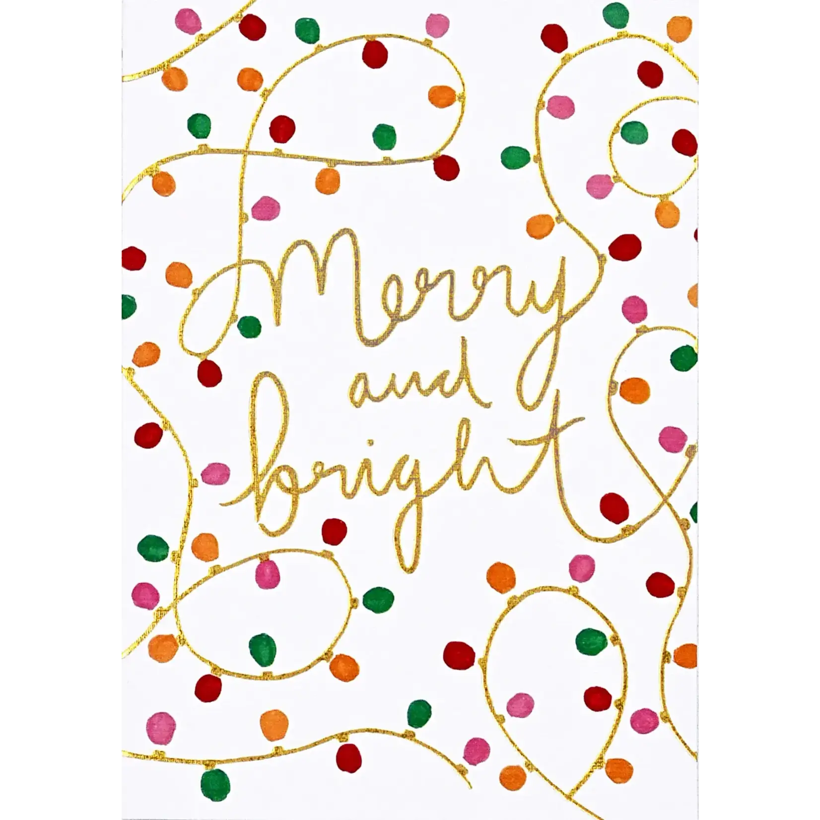 Peter Pauper Press Merry and Bright Small Boxed Holiday Cards