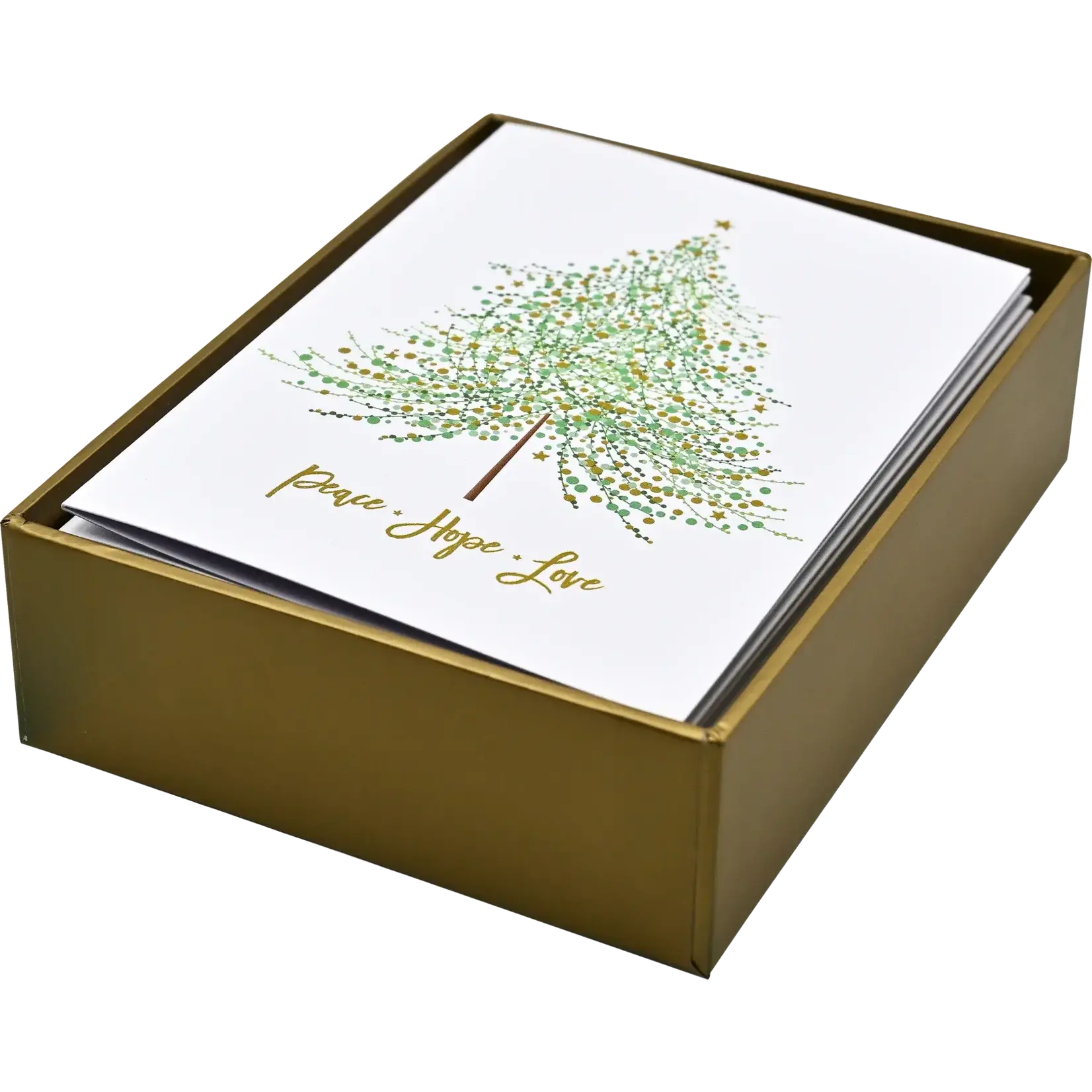 Peter Pauper Press Tree of Festive Wishes Small Boxed Holiday Cards