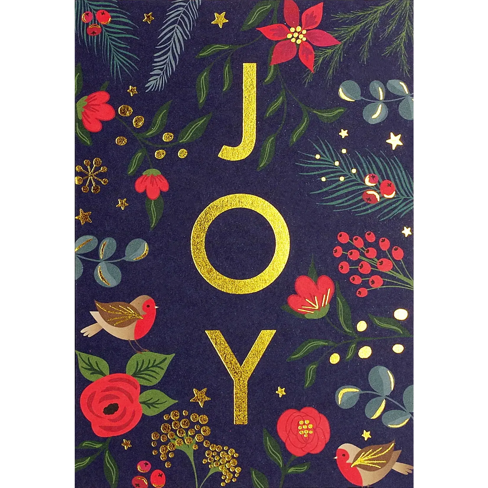 Peter Pauper Press Small Holiday Cards: Joy