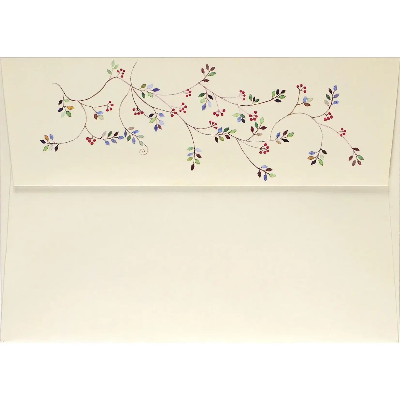 Peter Pauper Press Watercolor Ornaments Small Boxed Holiday Cards