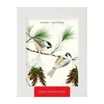 Chickadees - Boxed Christmas Holiday Greeting Cards