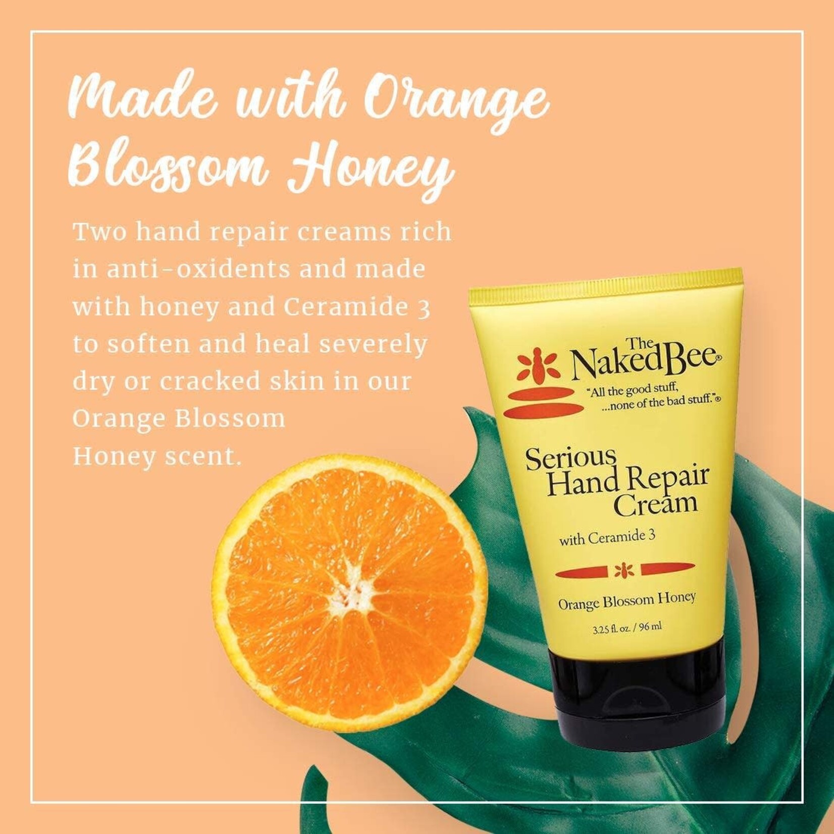 Serious Hand Repair Cream Orange Blossom Honey 3.25 fl.oz/96ml