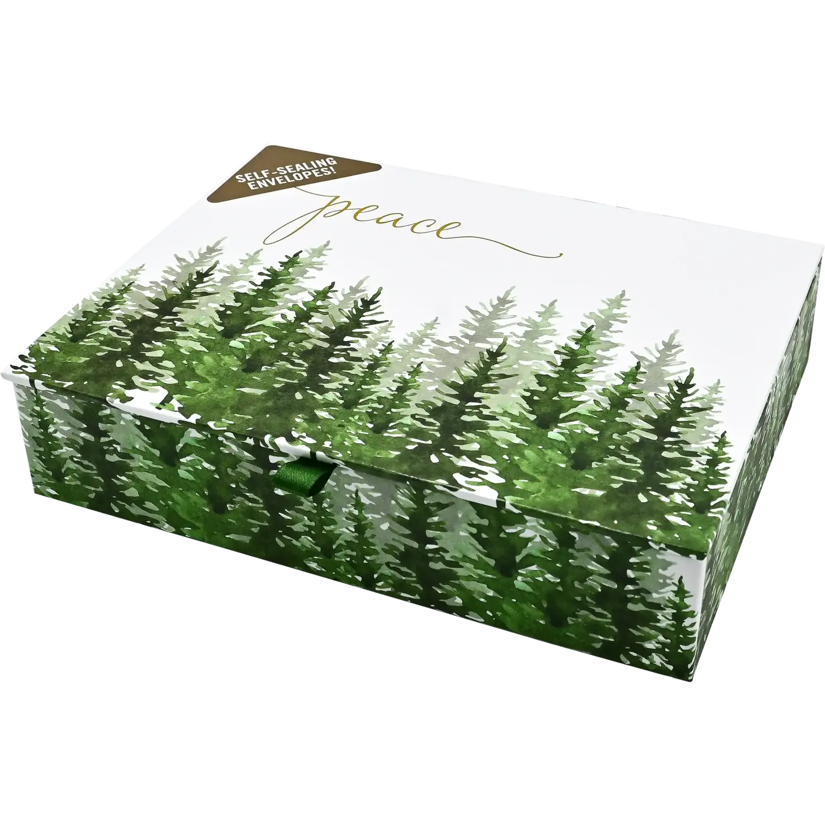 Peter Pauper Press Winter Evergreens Deluxe Boxed Holiday Cards