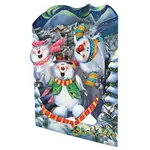 Snowman - Santoro 3D Swing Card