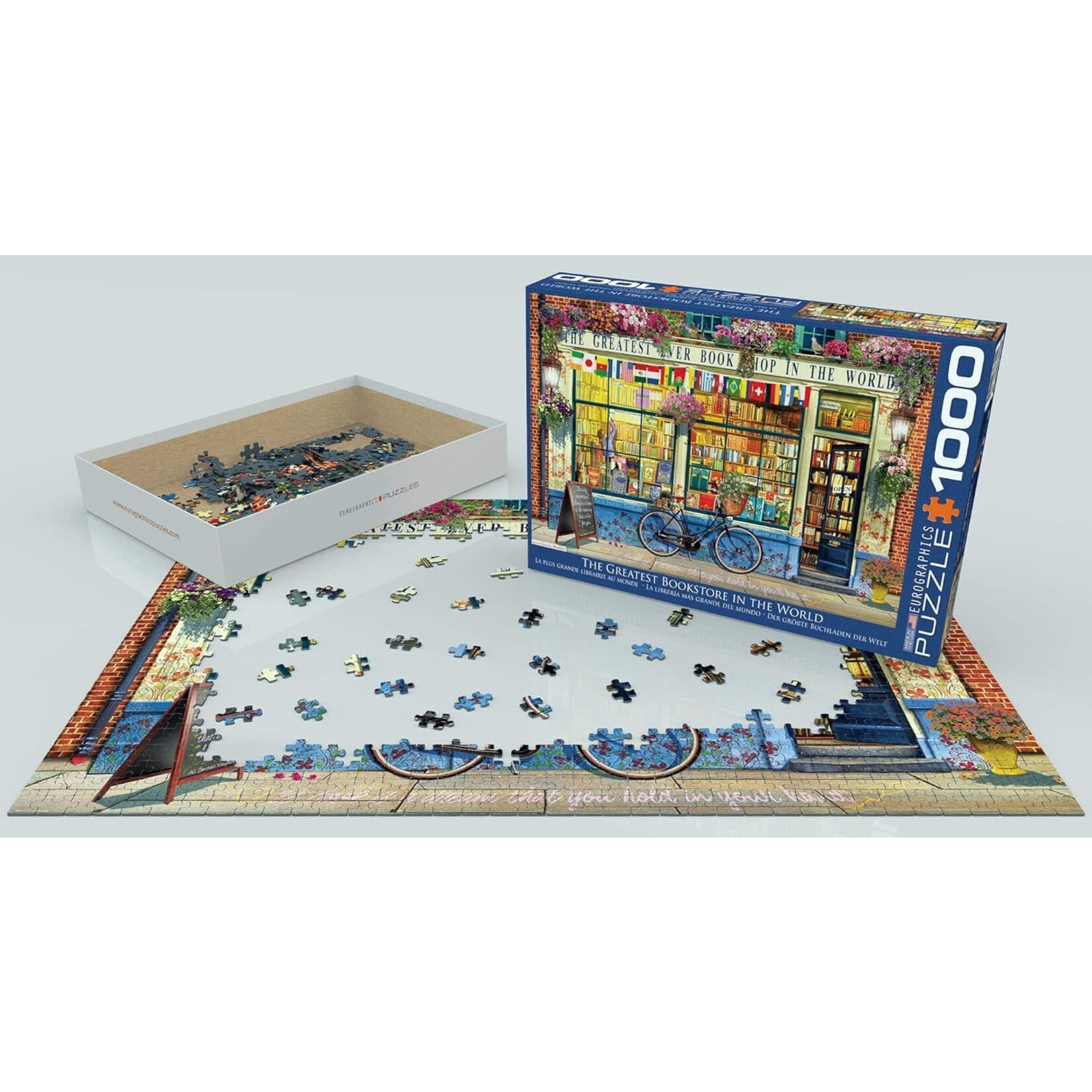 Greatest Bookstore in the World by Garry Walton 1000pc