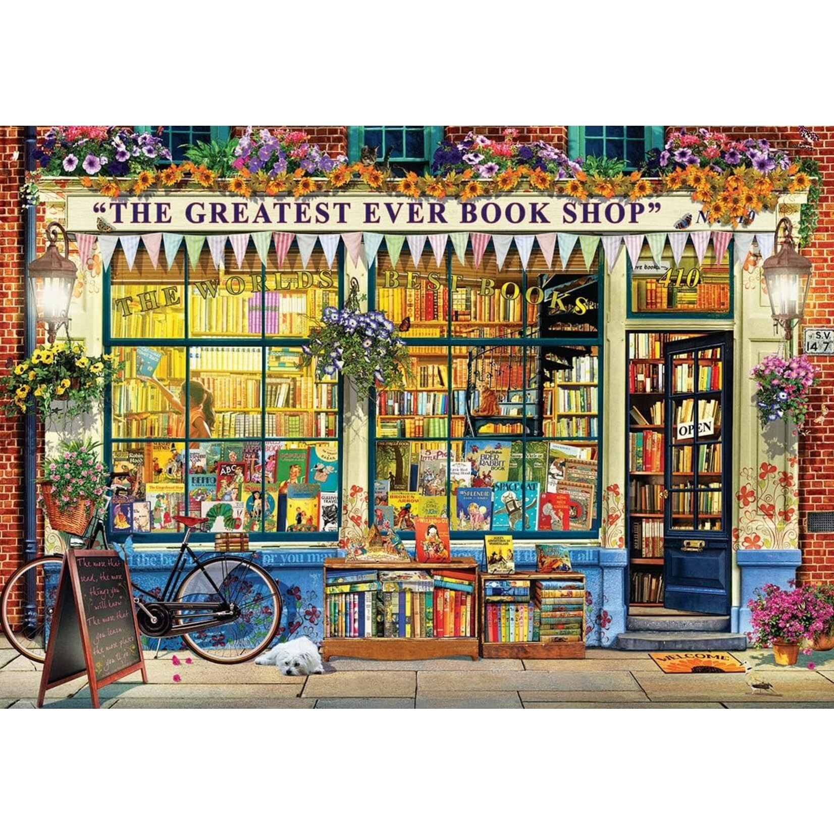 The Greatest Bookstore in the World by Garry Walton 1000pc