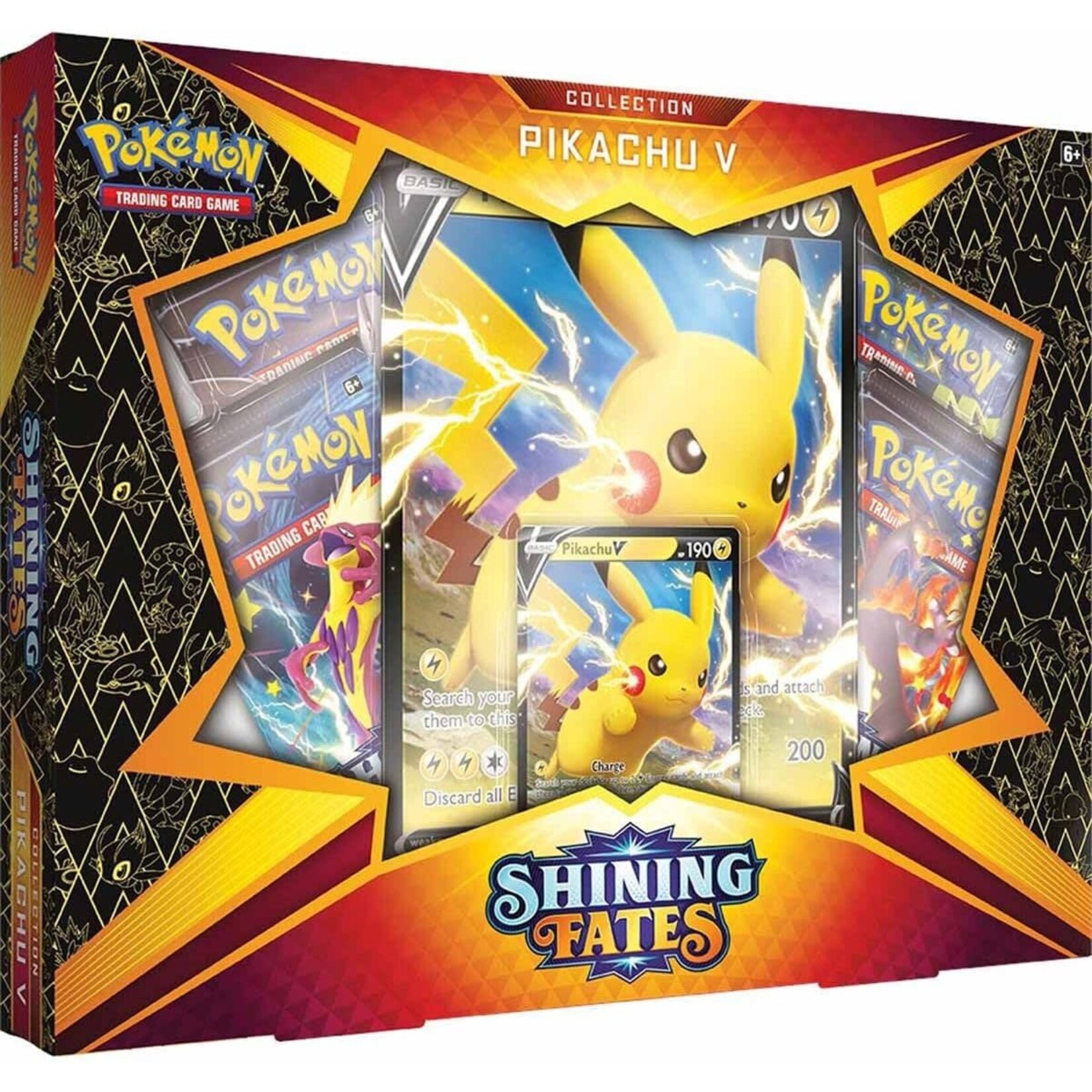 Pokemon TCG: Shining Fates Collection - Pikachu V