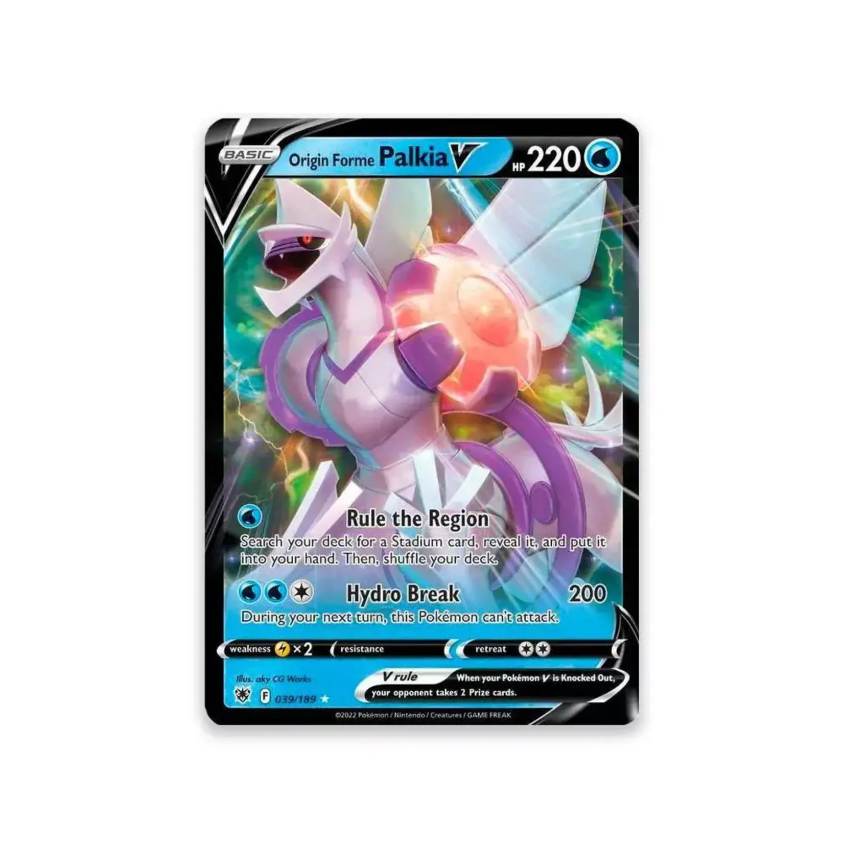 Pokemon TCG: Origin Forme Palkia VStar League Battle Deck