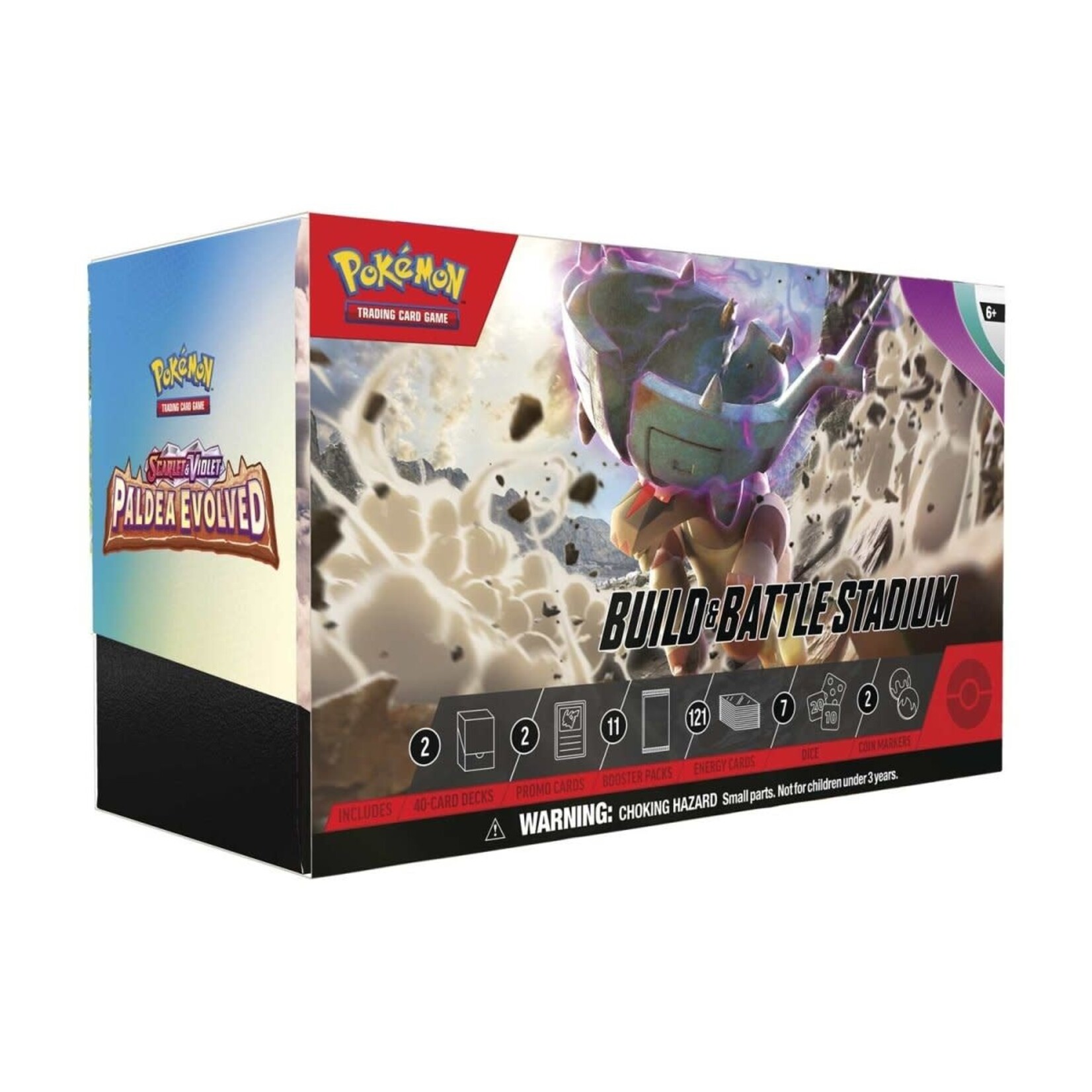 Pokemon TCG: Scarlet & Violet 02 Paldea Evolved Build & Battle Stadium