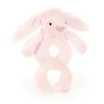 Jellycat Bashful Blush Bunny Ring Rattle(O/P)