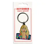 Taylor Swift Enamel Keychain