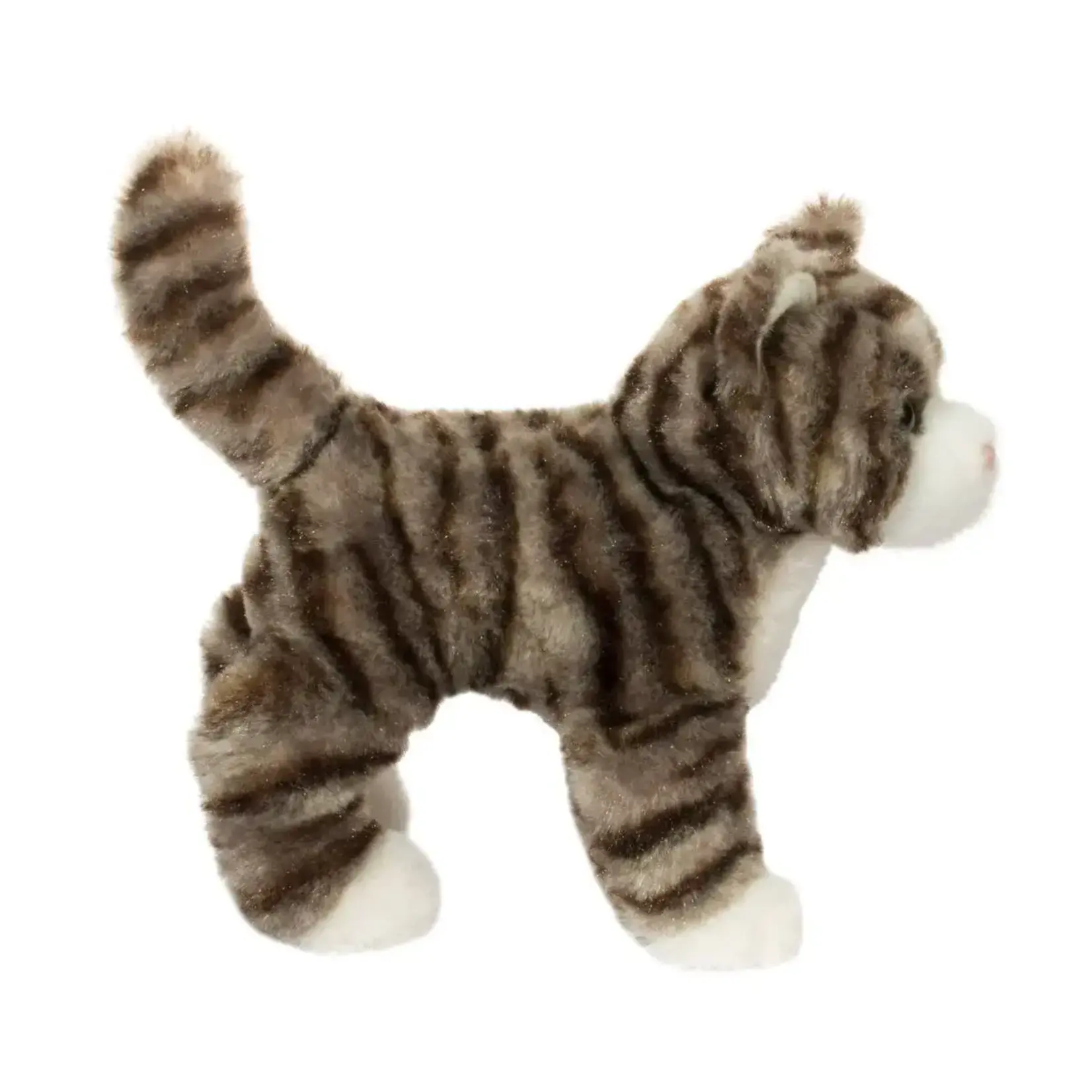 Douglas Toys Zigby Gray Stripe Cat