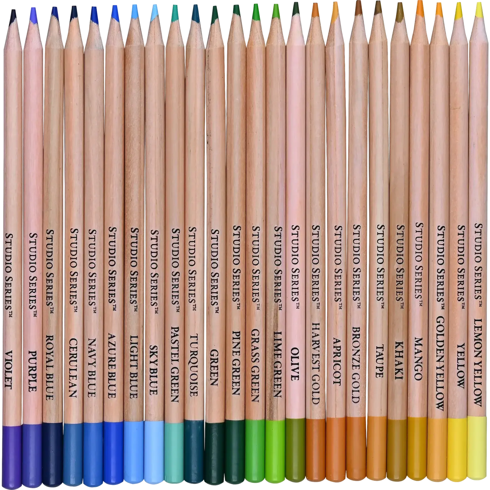 Peter Pauper Press Studio Series Colored Pencils (Set of 48)