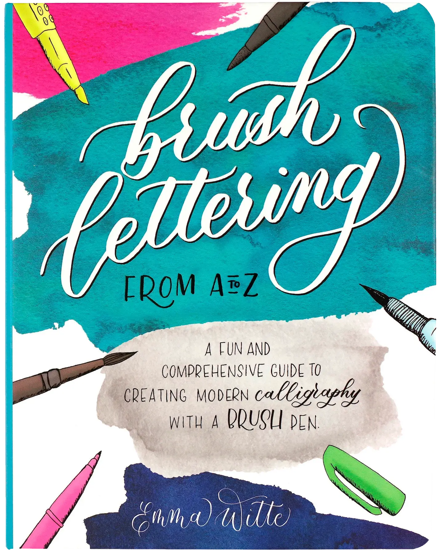 Nanel Lettering Brush Lettering from A to Z - Maxima Gift and Book Center