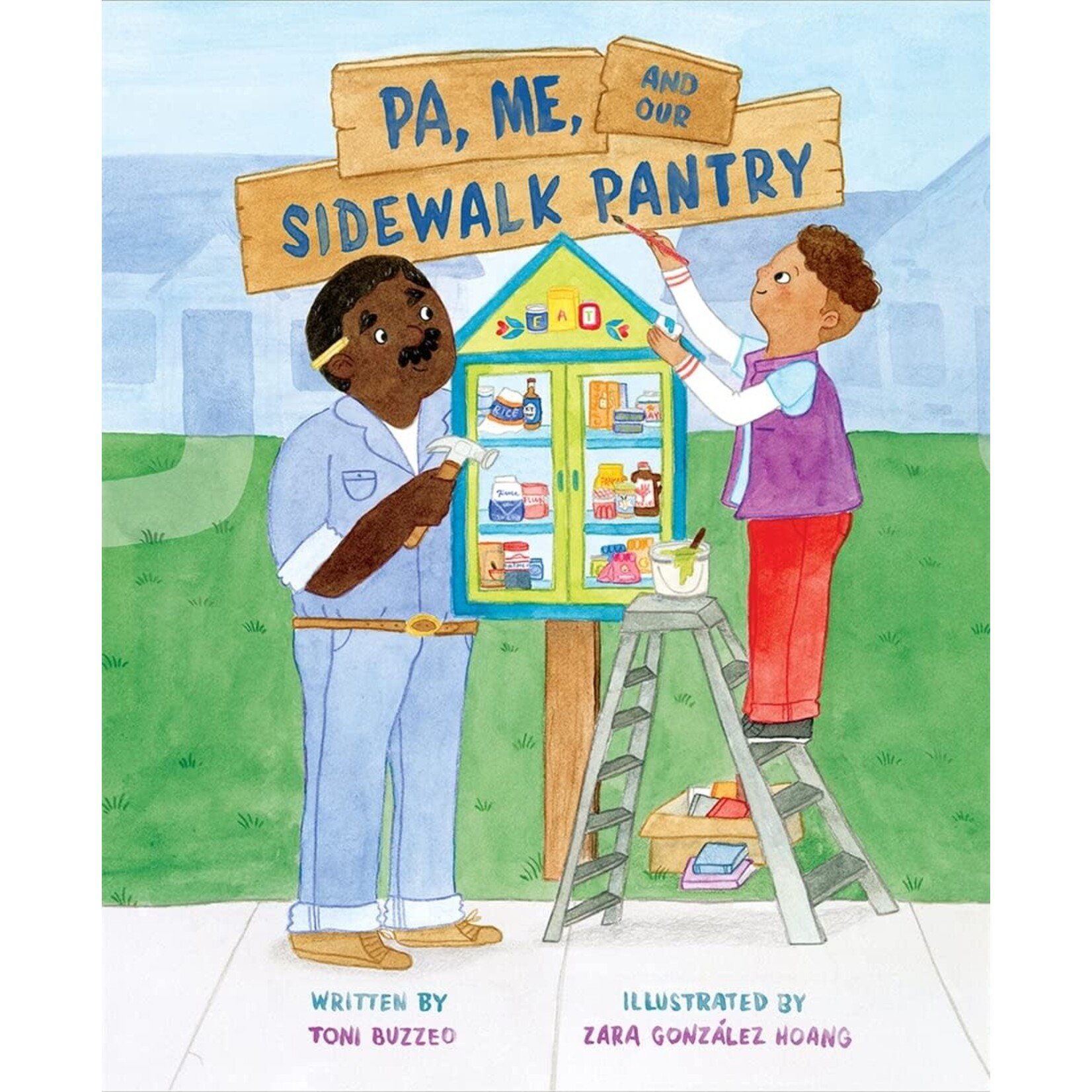 Pa, Me, and Our Sidewalk Pantry