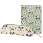 Flutter By Notebook & Pencil Case Set