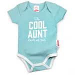 "The Cool Aunt Gave Me This" Baby Onesie | 0-6 Months | Teal