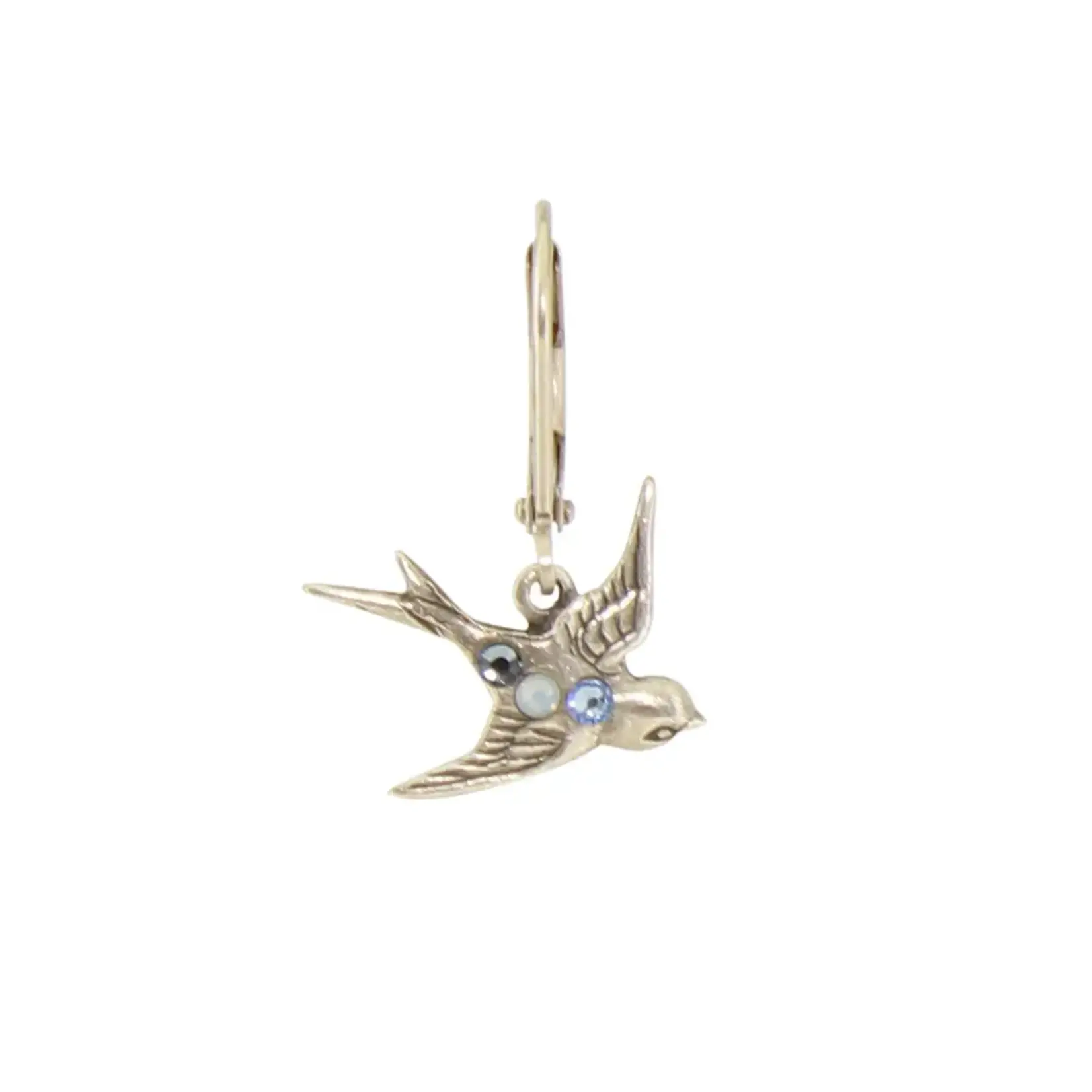 Crystal Bird Earring | B