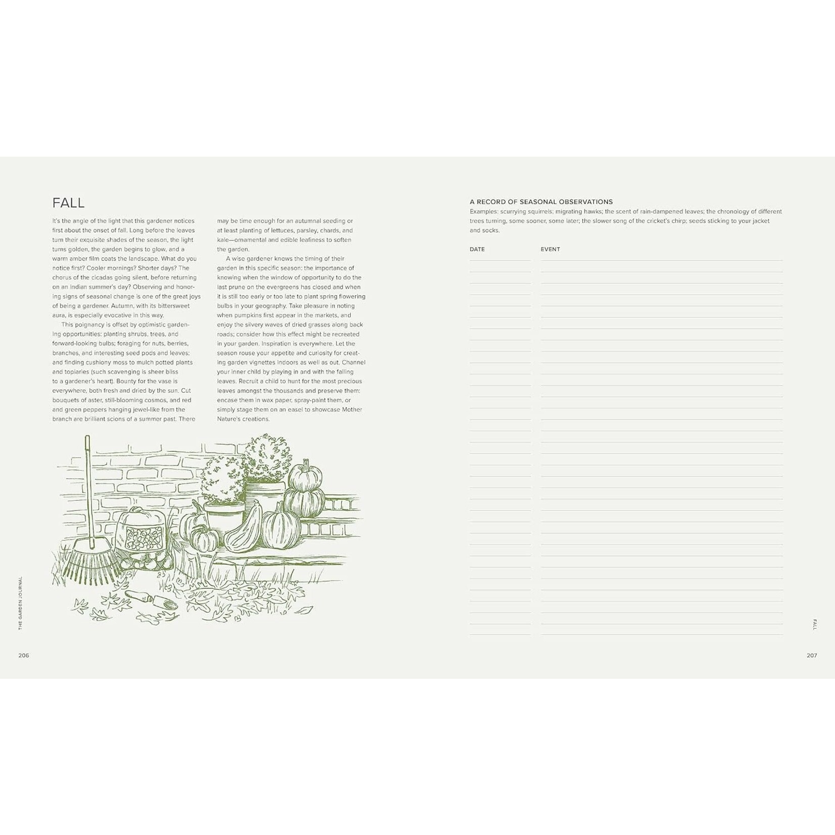 The Garden Journal: A 5-year record of your home garden