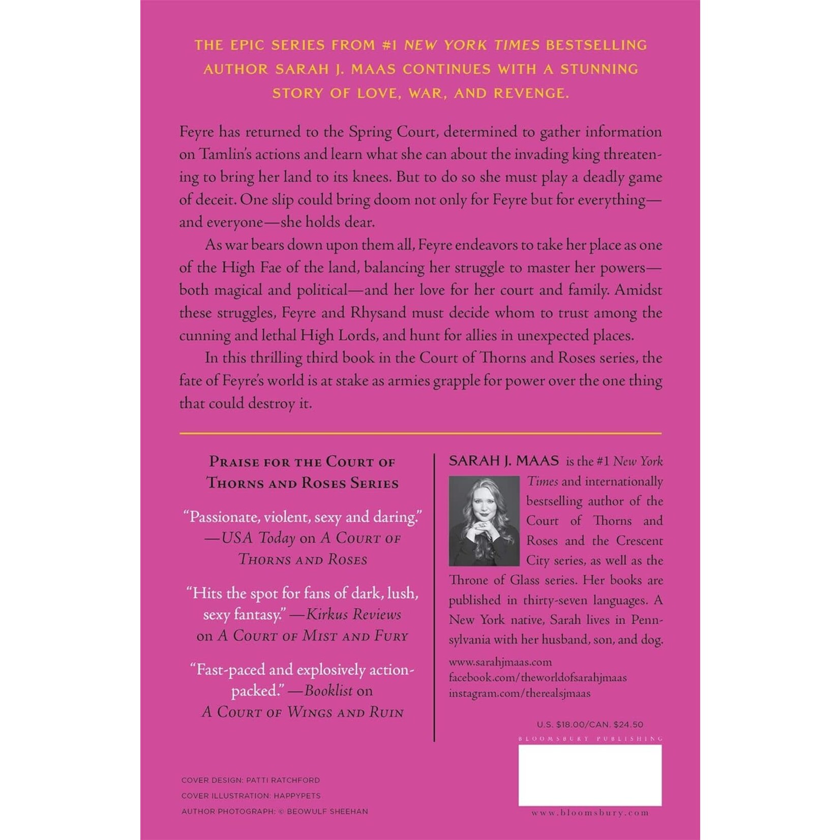 A Court of Wings and Ruin (A Court of Thorns and Roses #3)