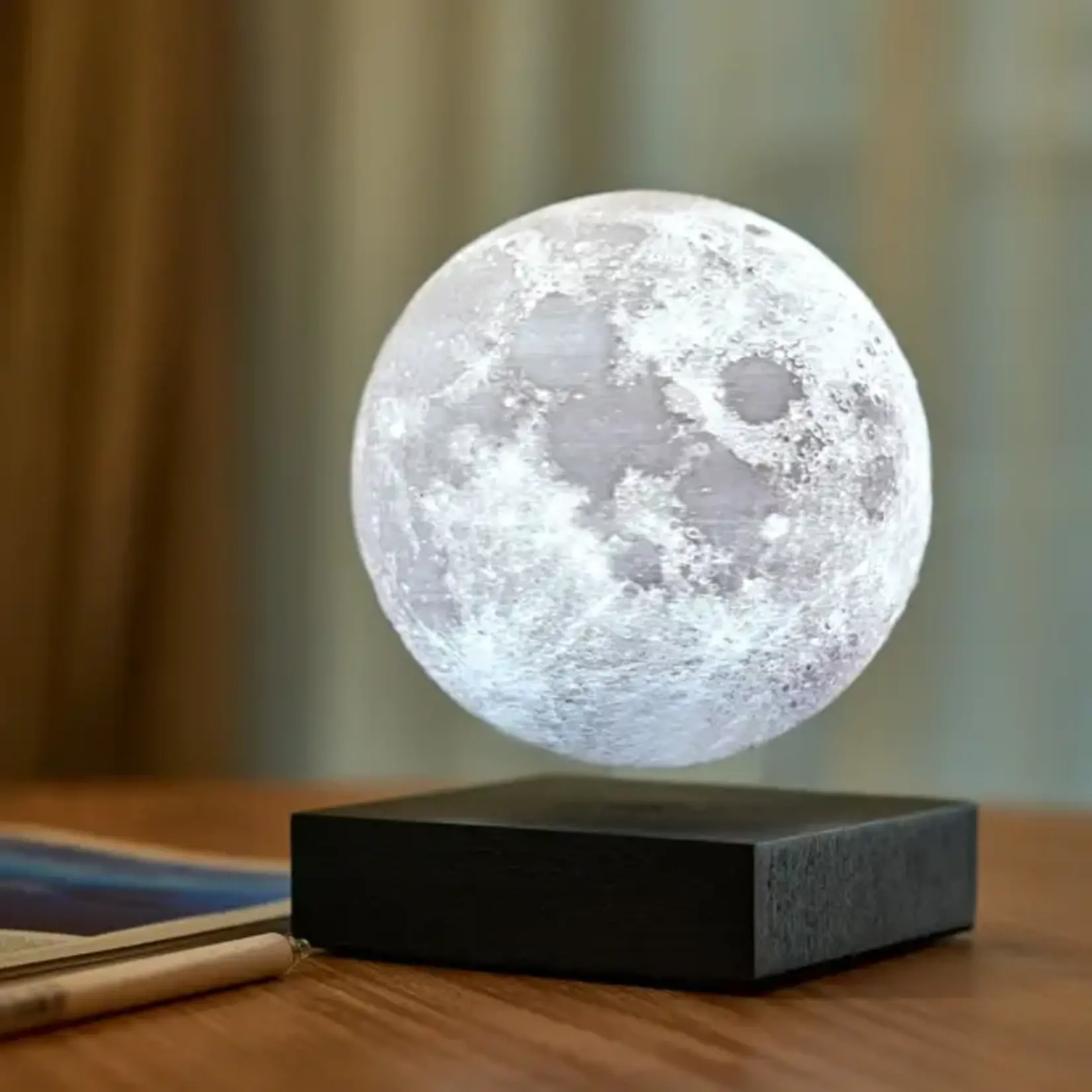 Gingko Smart Moon Lamp Walnut