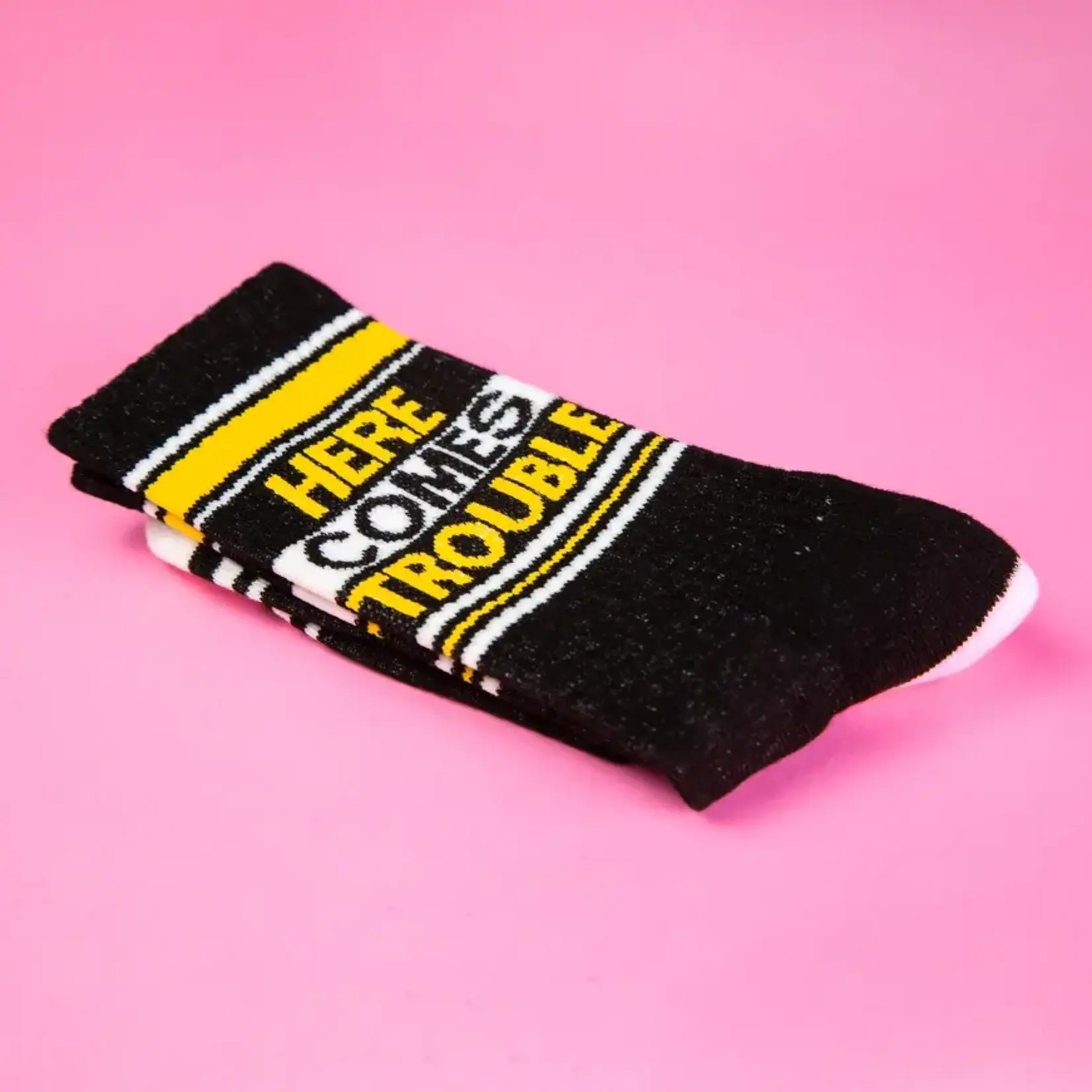 Here Comes Trouble - Gym Crew Socks