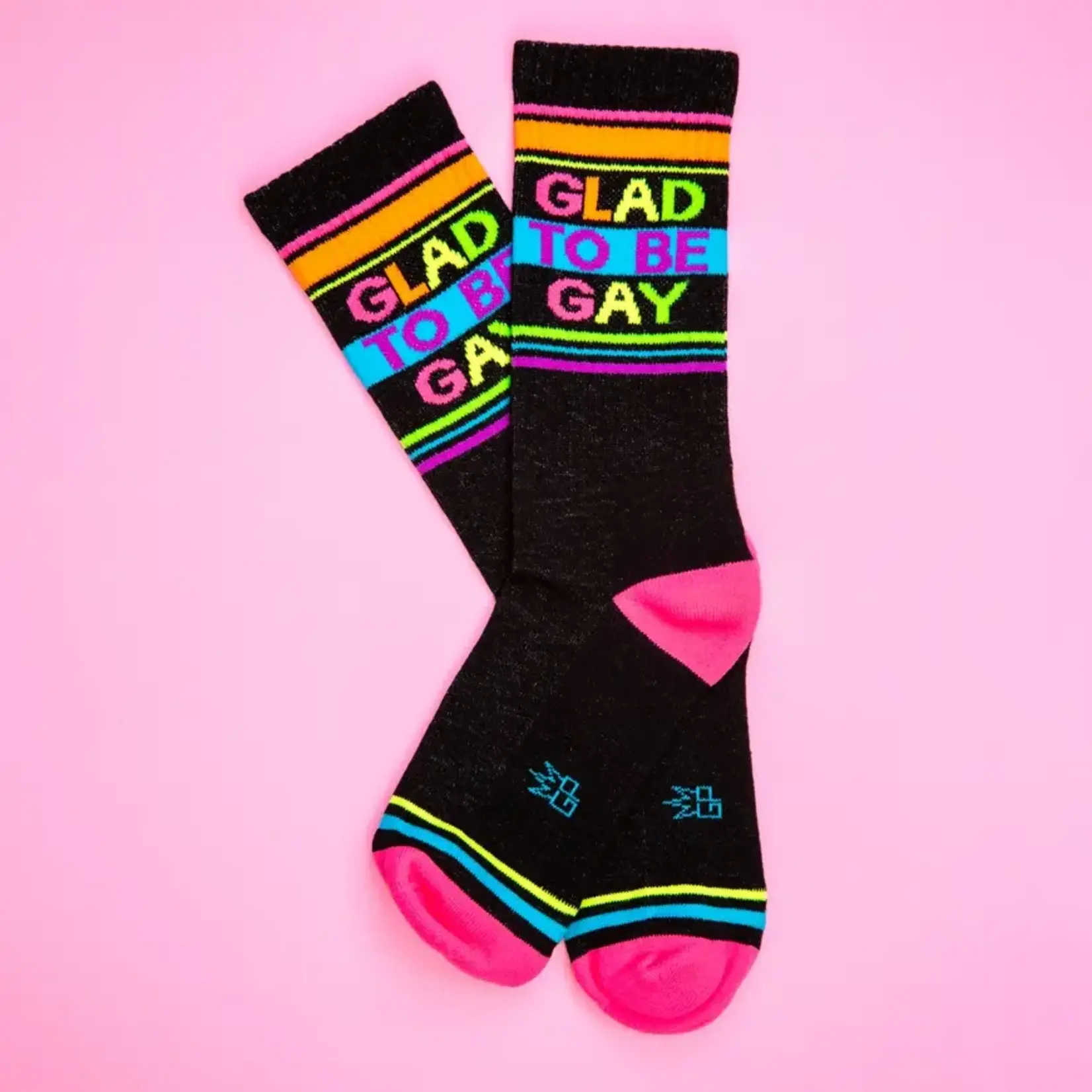 Glad To Be Gay - Gym Crew Socks