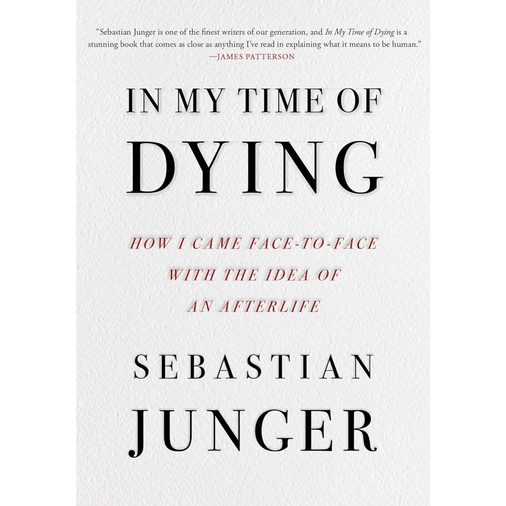 In My Time of Dying: How I Came Face to Face with the Idea of an Afterlife