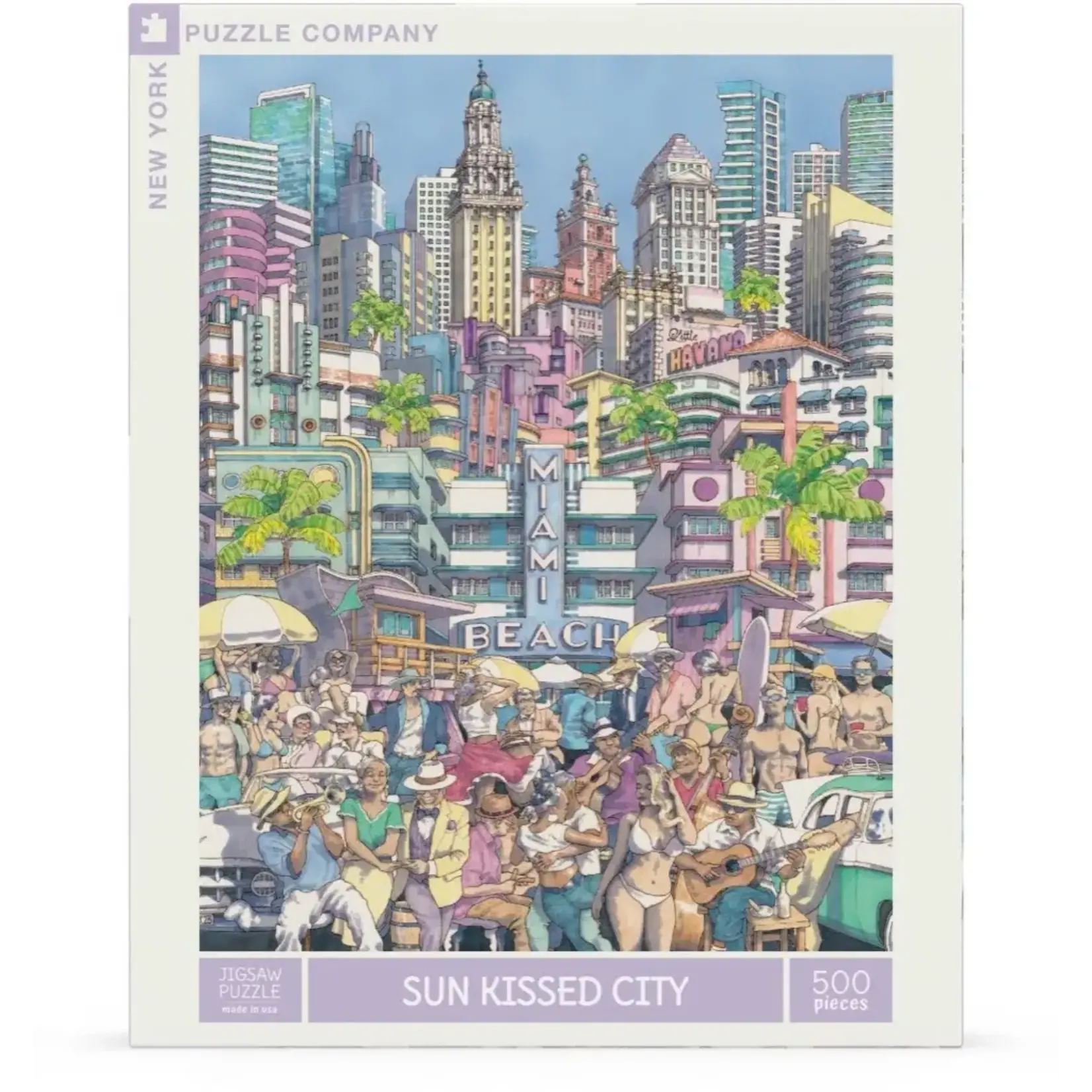 Sun Kissed City 500 Piece Puzzle