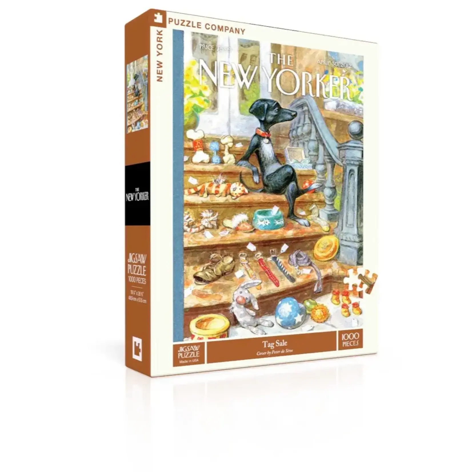 The New Yorker "Tag Sale" 1000 Piece Puzzle