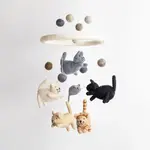 Felt Mobile - Cat & Mouse