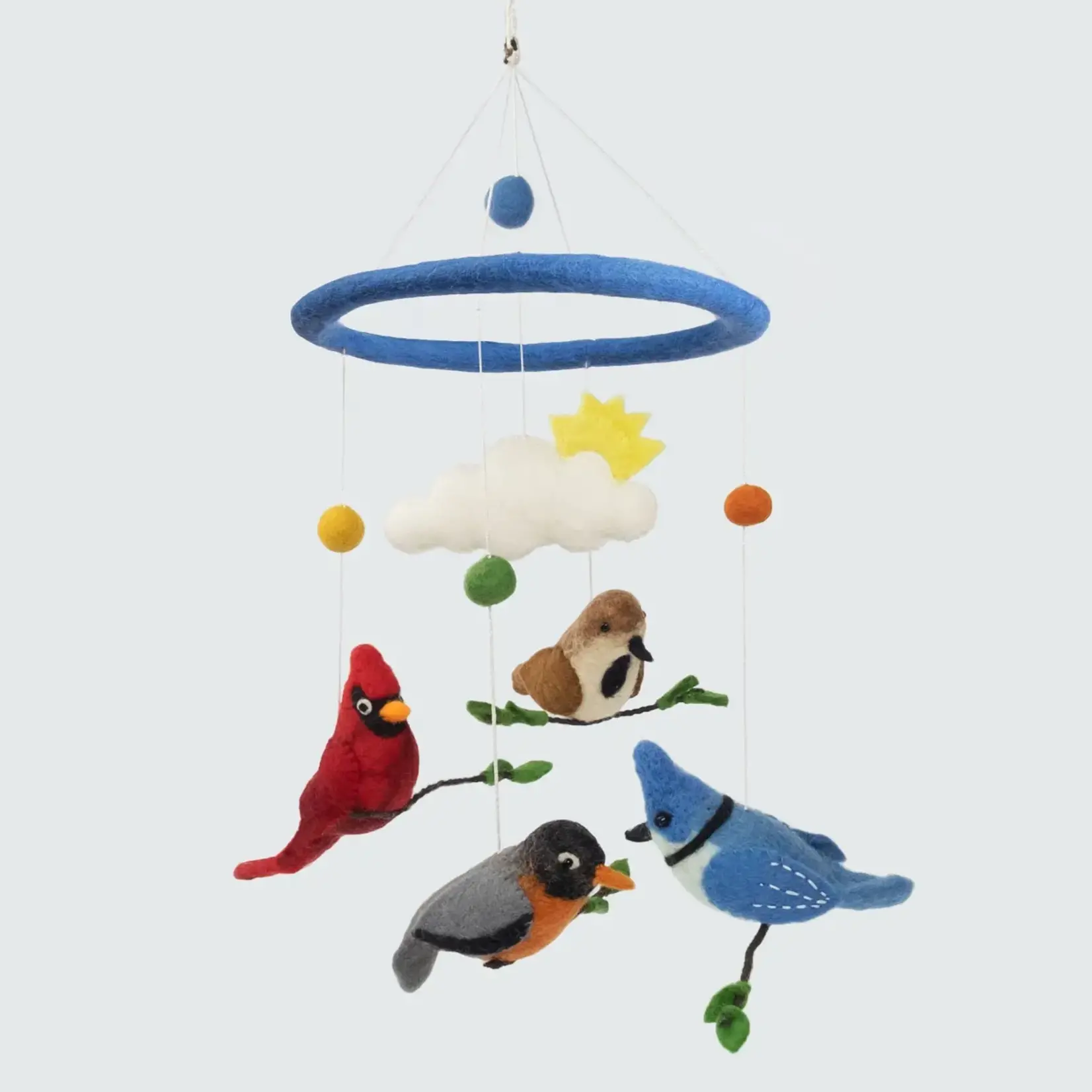 Felt Mobile - Birds