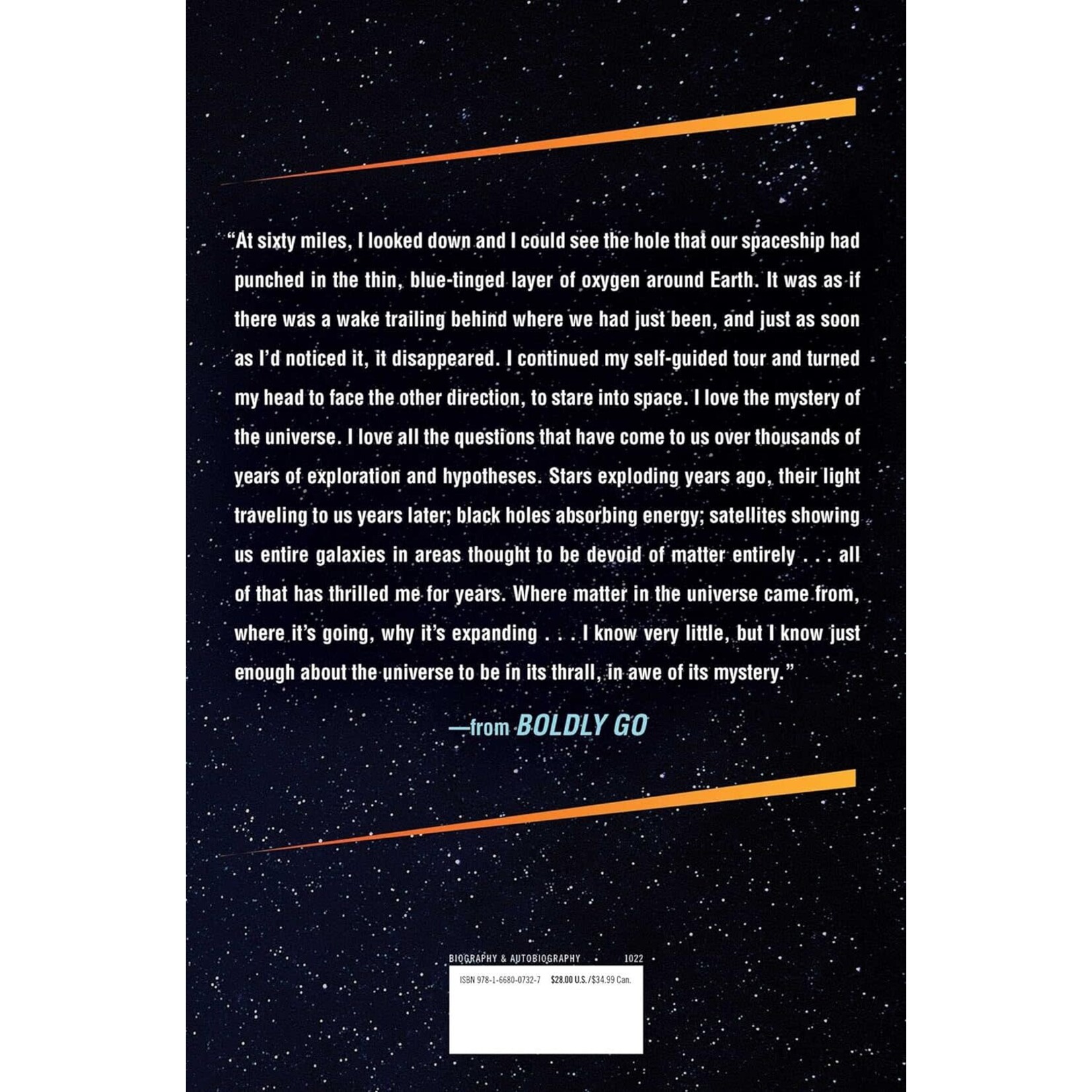 Boldly Go: Reflections on a Life of Awe and Wonder