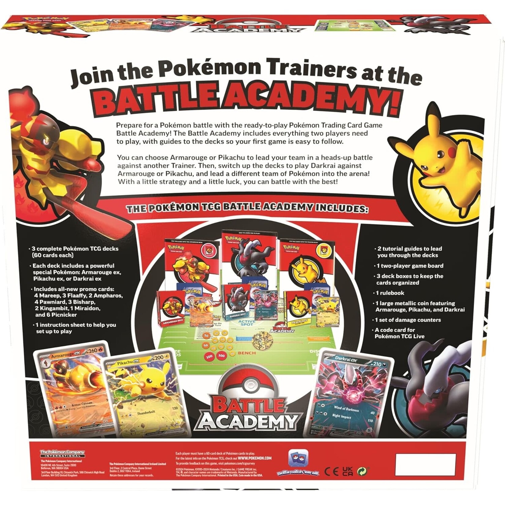 Pokemon TCG: Battle Academy 2024