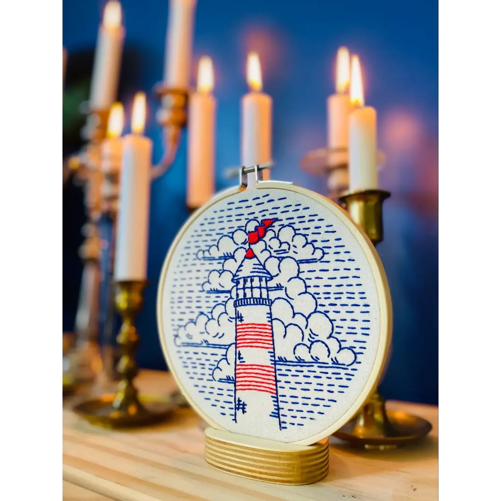 Lighthouse Complete Embroidery Kit