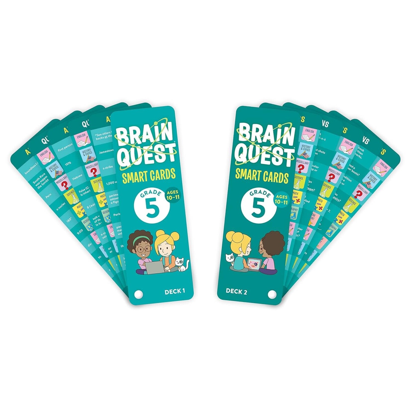 Brain Quest 5th Grade Smart Cards Revised 5th Edition