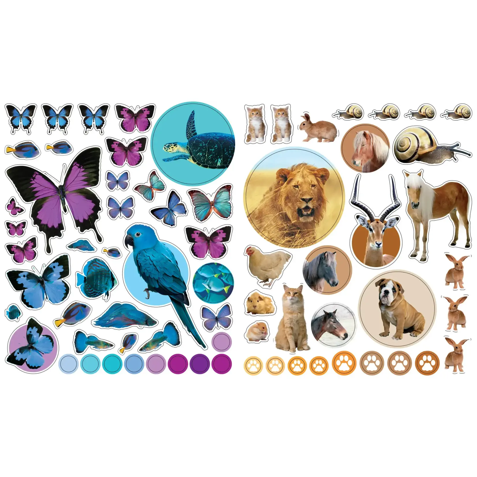 Eyelike Stickers: Animals