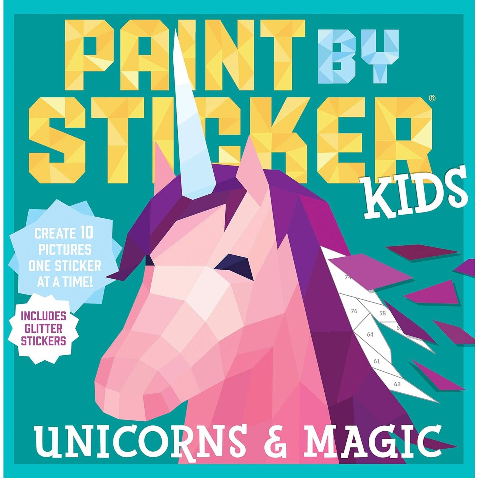Workman Kids Paint by Sticker Kids: Unicorns & Magic