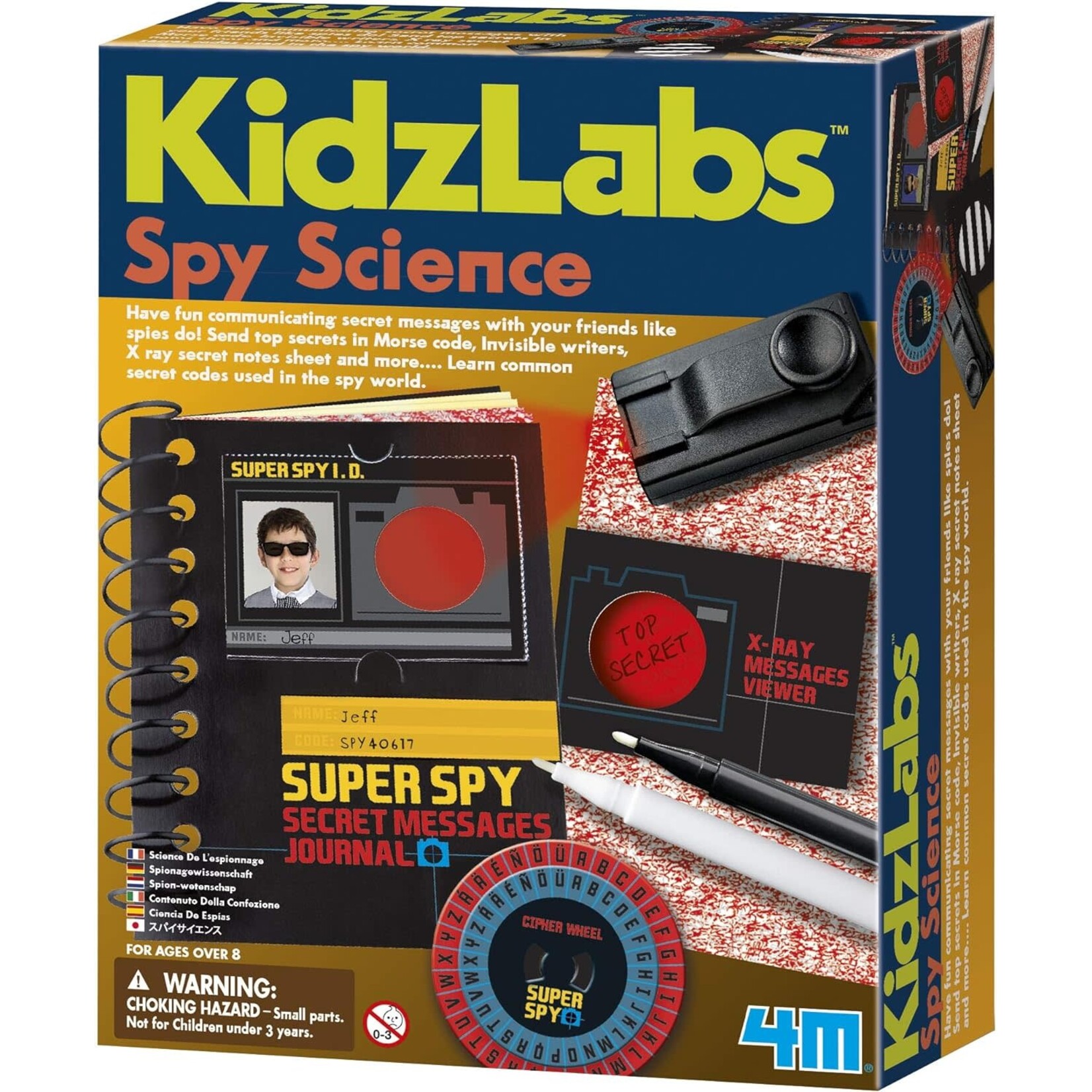 4M Spy Science, STEM Science Project