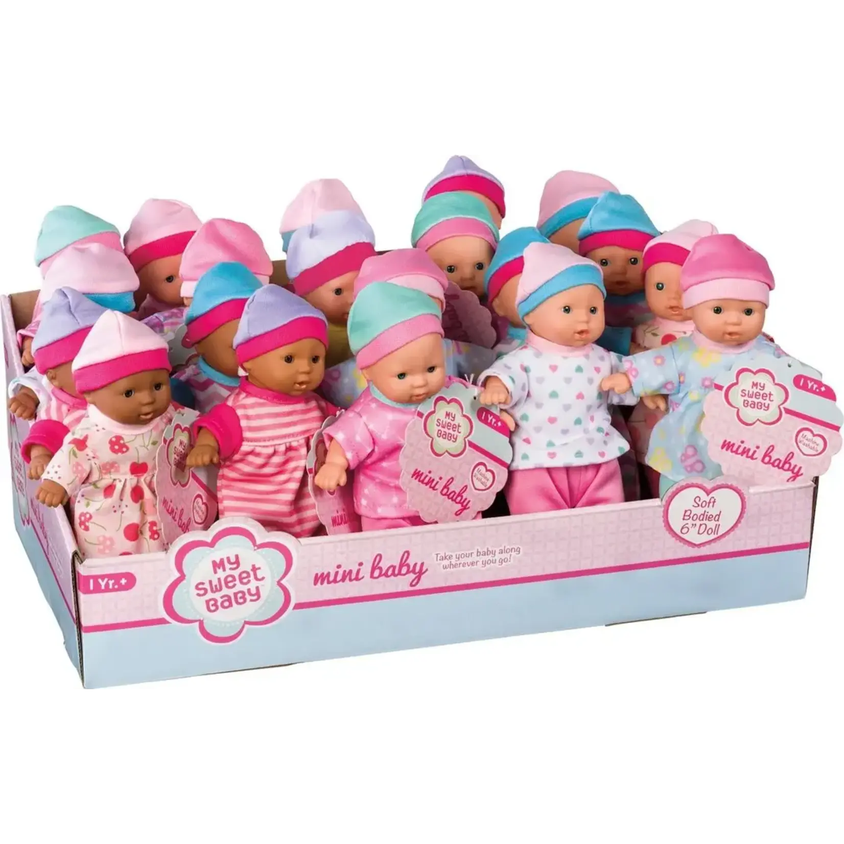 Mini Babies Assorted Skin Tones