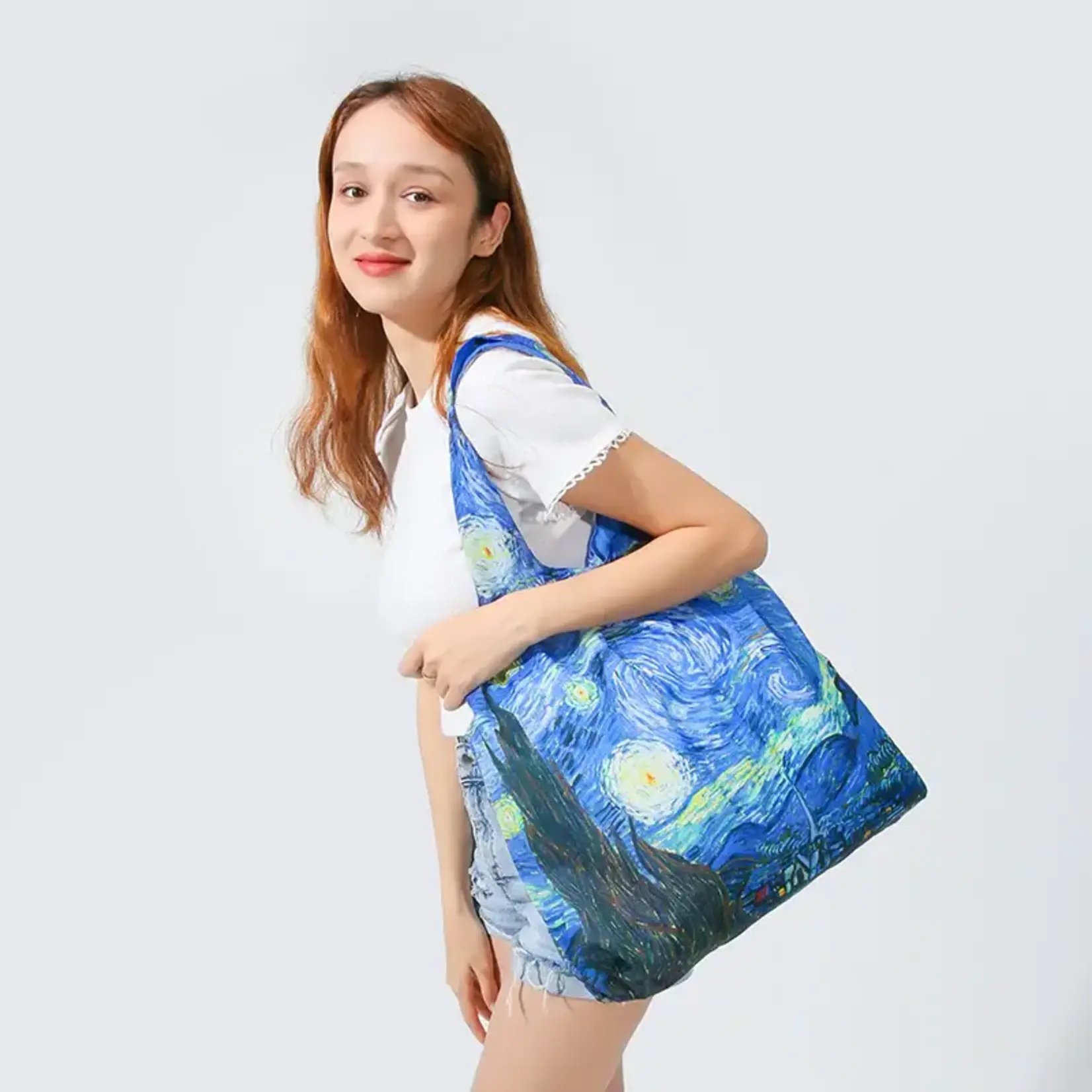 Foldable Bag - Van Gogh Bag #2 - The Starry Night