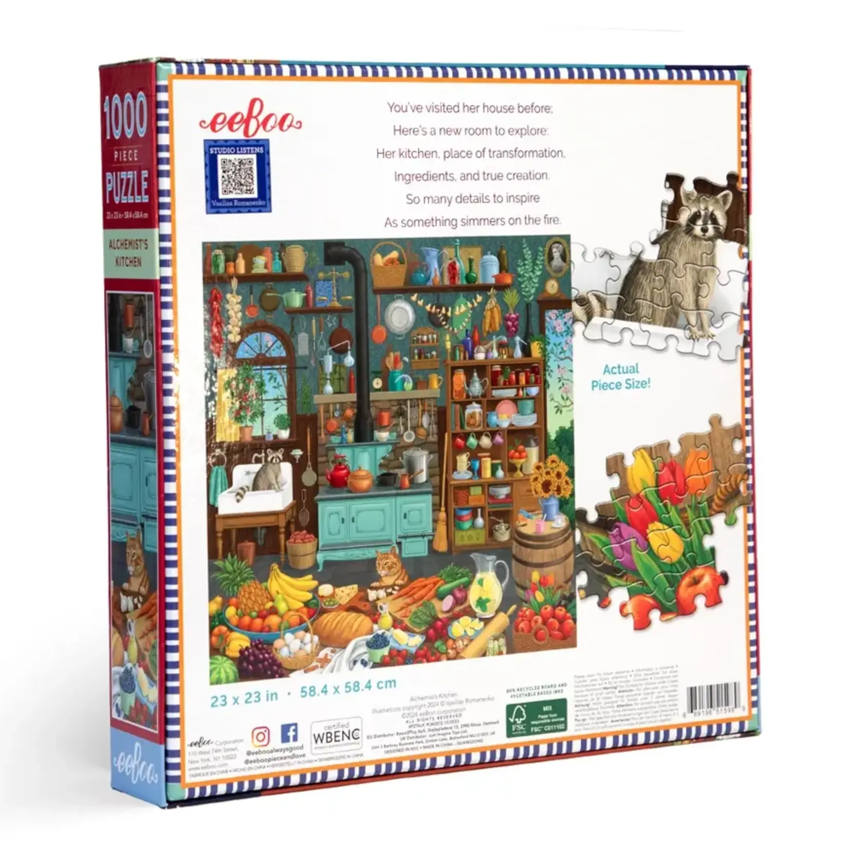 eeboo Alchemist's Kitchen 1000 Piece Puzzle