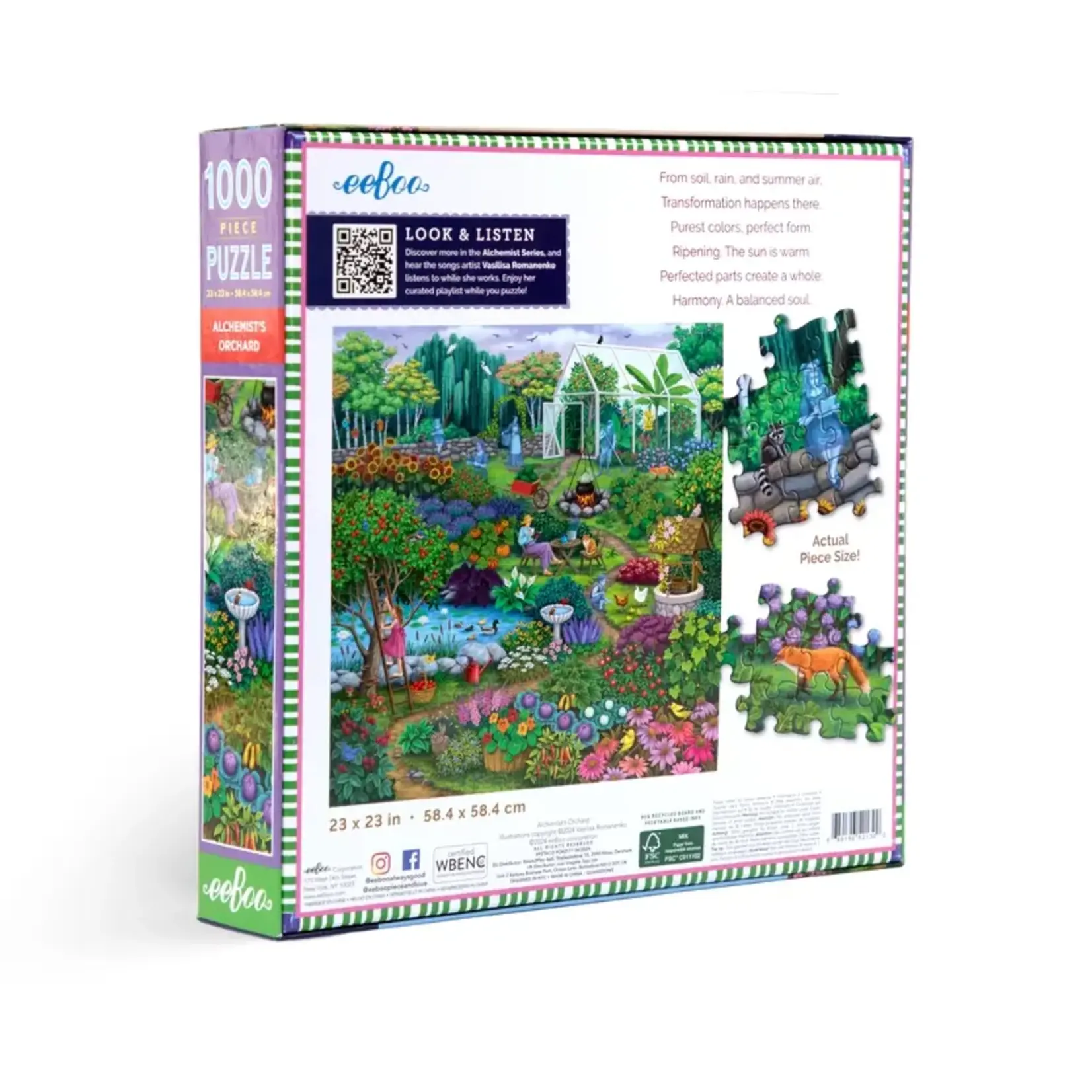 eeboo Alchemist's Orchard 1000 Piece Puzzle