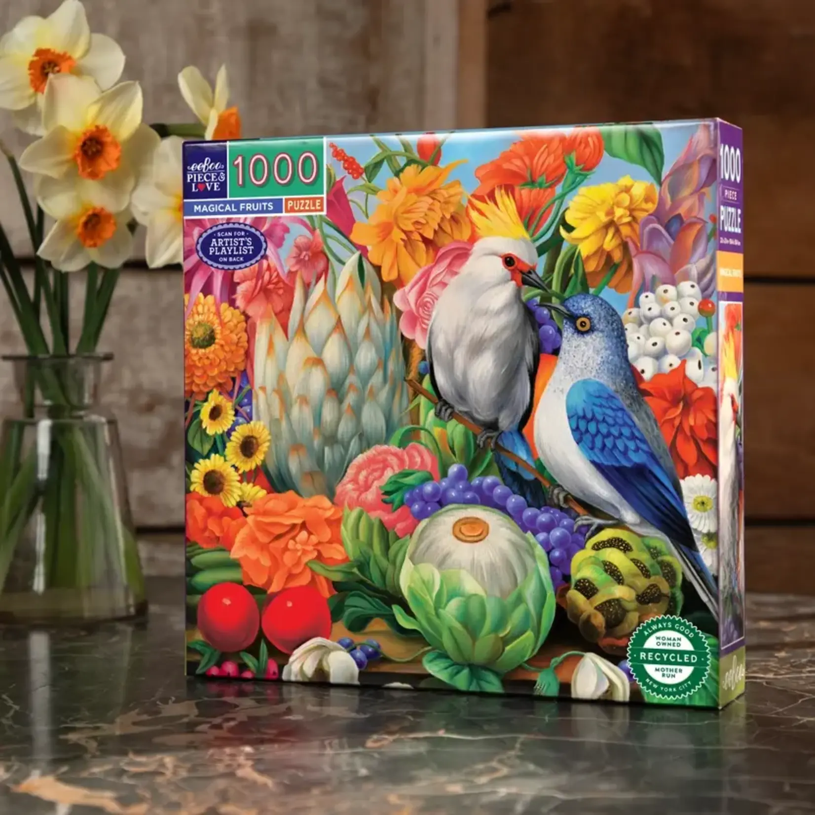 eeboo Magical Fruits 1000 Piece Puzzle