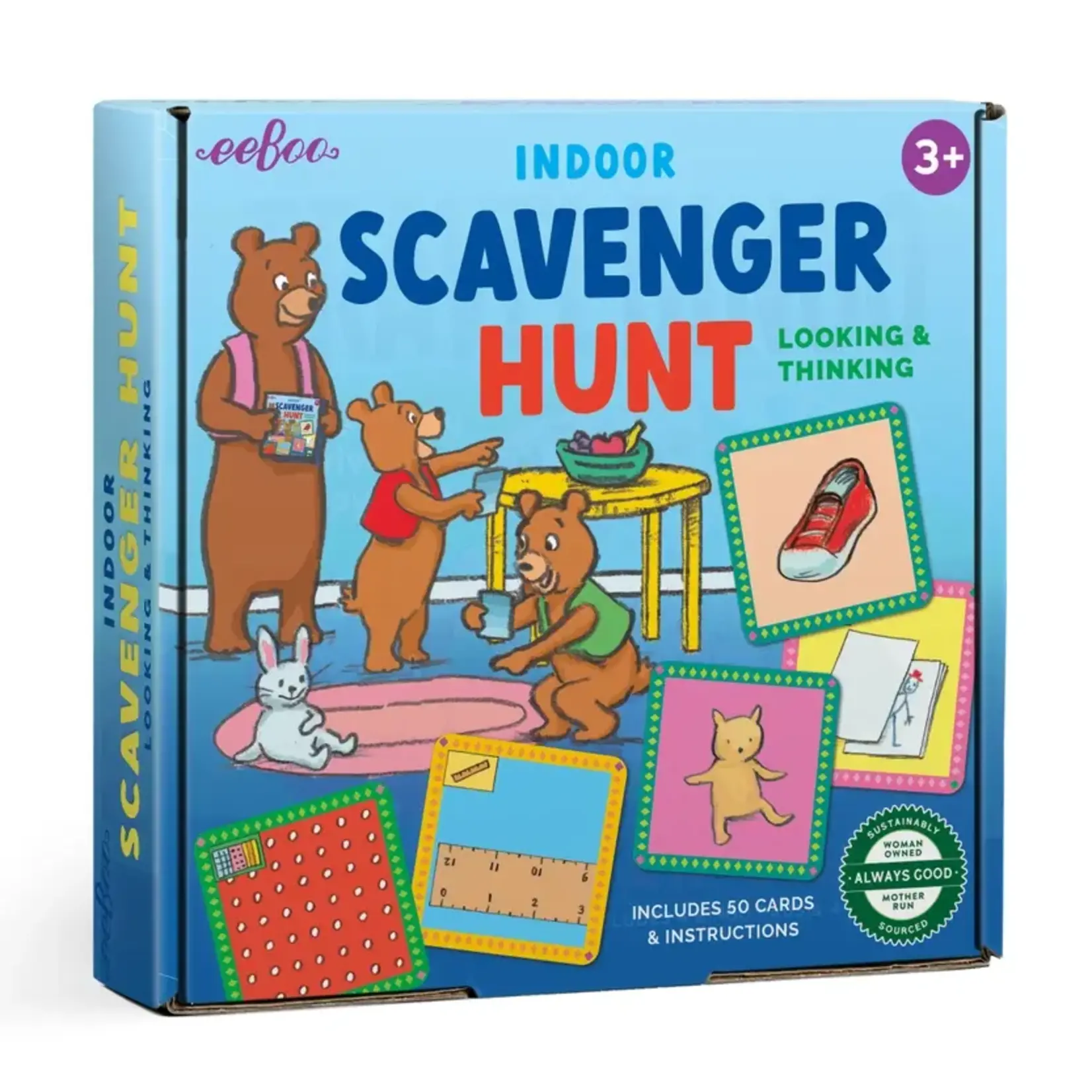 eeboo Scavenger Hunt Game - Indoors 3+