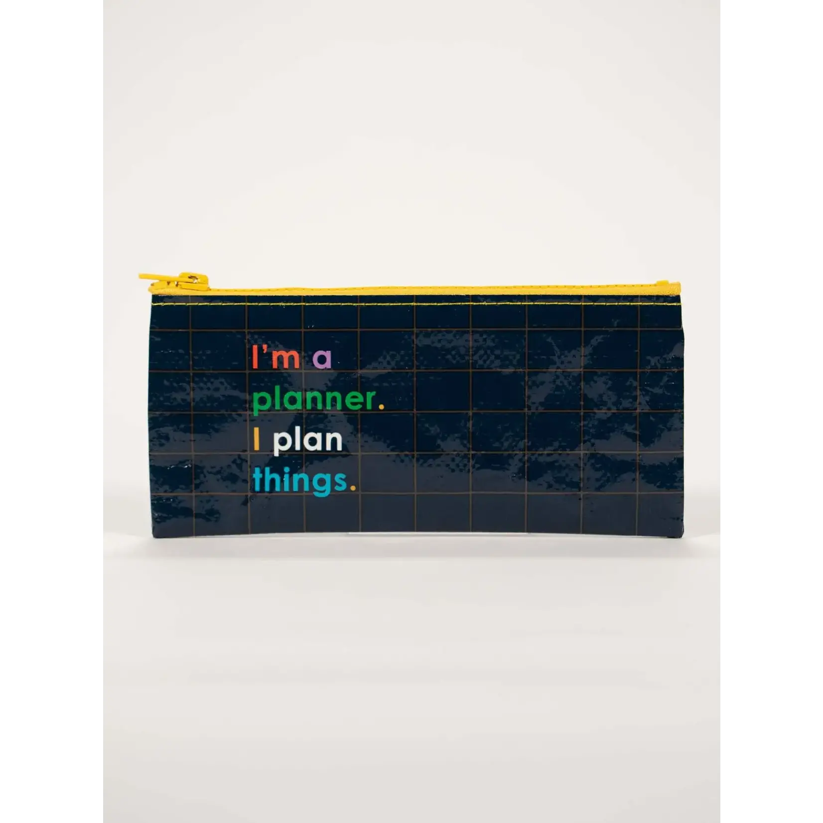 Blue Q I'm A Planner. I Plan Things. Pencil Case