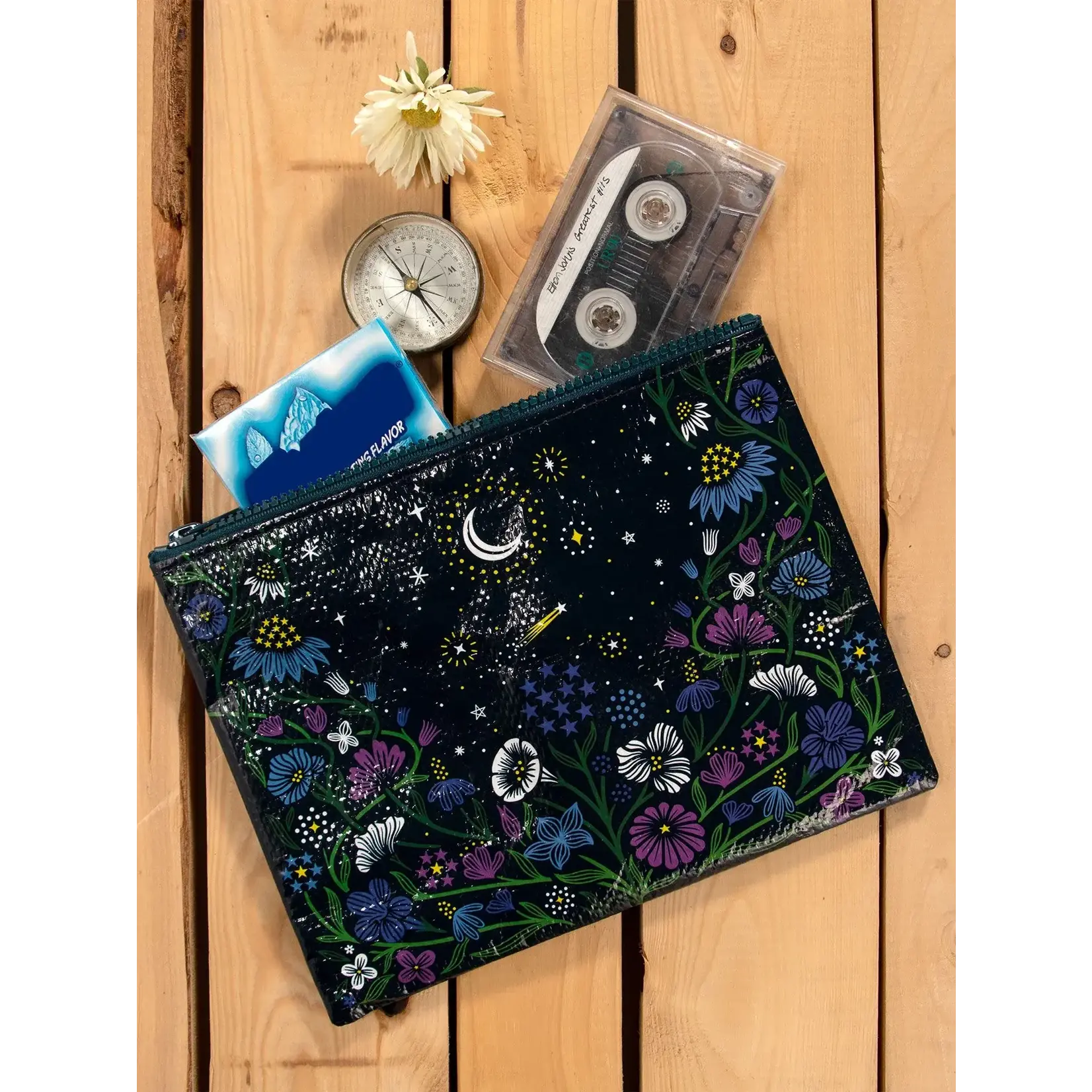 Blue Q Starry Garden Zipper Pouch