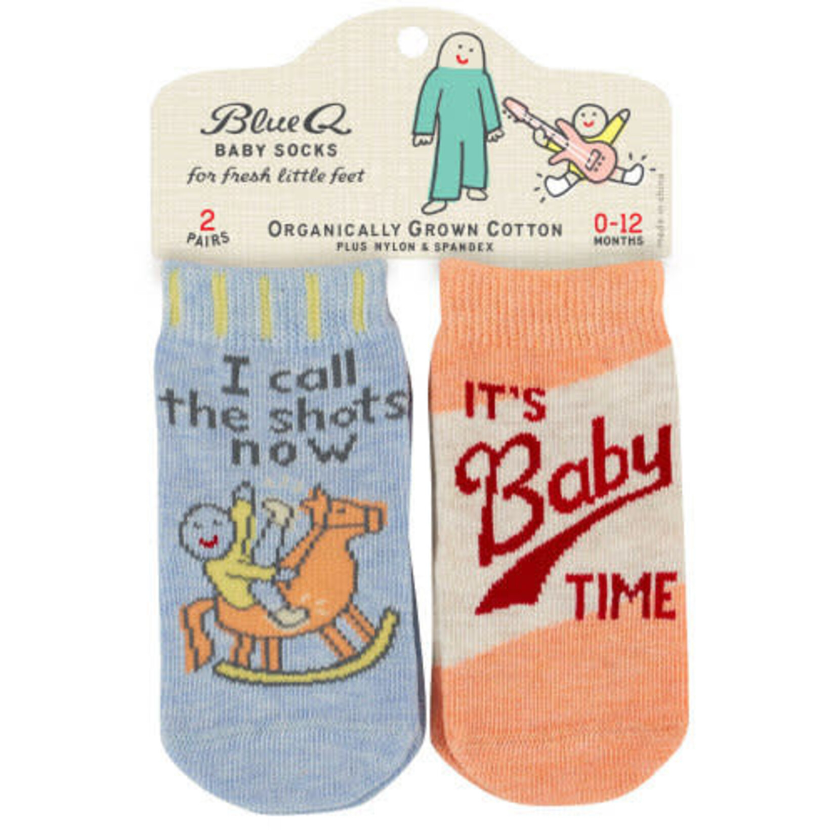 Blue Q Call Shots/Baby Time - 2 pairs