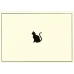 Peter Pauper Press Boxed Note Cards: Black Cat